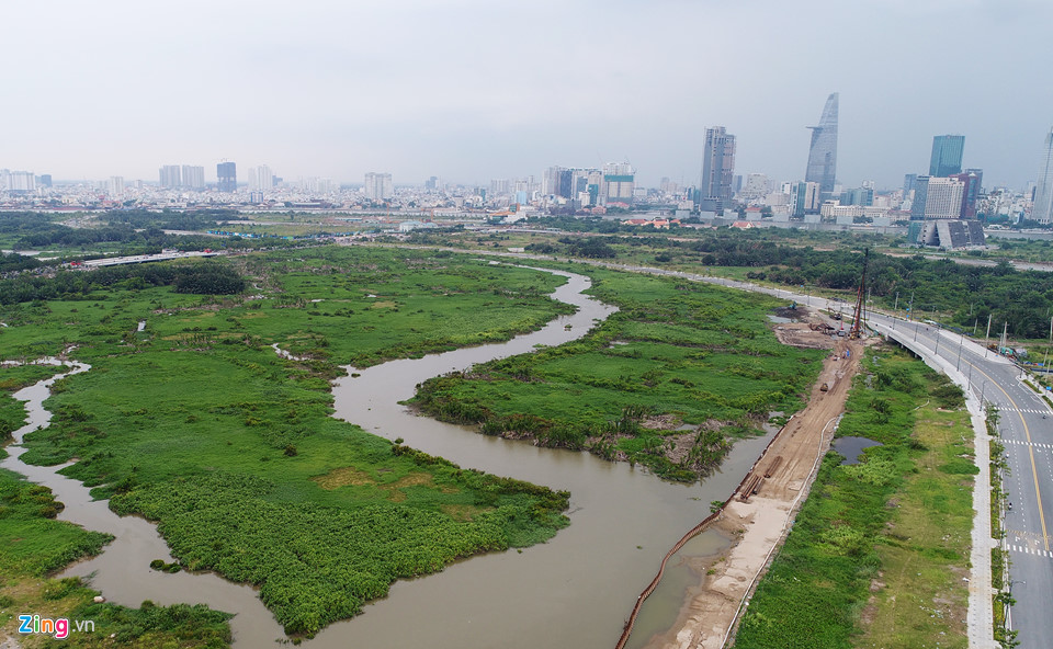 Toàn cảnh đô thị mới Thủ Thiêm bên sông Sài Gòn sau 22 năm quy hoạch